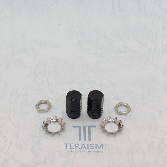 TA-01(ブラック)/TW-02/TW-03(各２個)｜エアバルブ系3種セット