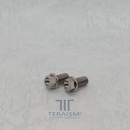 M6-15mm チタンフランジボルト 2本