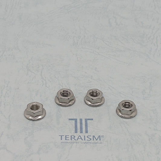 M6 ステンレス フランジナット 4個セット
