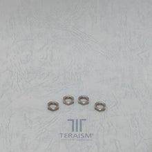TW-05 4個セット｜エアバルブ用 サポートナット (ステンレス/3.0mm厚)